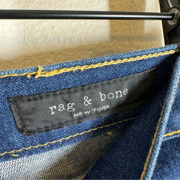 Rag & Bone Justine High-rise Cropped Flare-leg Jeans In Gem Women’s Size 26 - Picture 4 of 9